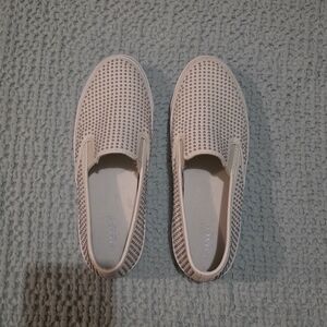 Coach White Slip-On Sneakers